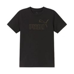 T-Shirt Puma Ess Rhinestone Tee G Dzieci. Czarne t-shirty i topy dla dziewczynek Puma, bez wzorów, z bawełny, bez ramiączek. Za 174.99 zł.