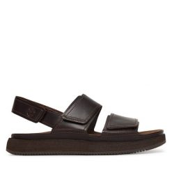 Sandały Timberland. Brązowe sandały męskie Timberland, bez zapięcia. Za 499.99 zł.