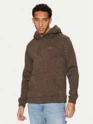 Quiksilver Bluza Keller AQYFT03340 Brązowy Regular Fit. Brązowe bluzy męskie Quiksilver, m, bez wzorów, z syntetyku, bez kaptura. Za 209.99 zł.