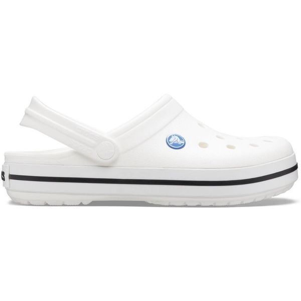 Japonki Crocs Crocband, Dla obu płci. Białe klapki męskie Crocs, z materiału. Za 220.00 zł.