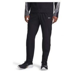 Spodnie Do Biegania Męskie Under Armour Techniczne Velociti Pro Storm. Czarne spodnie sportowe męskie Under Armour, m, bez wzorów, do biegania. W wyprzedaży za 231.90 zł.