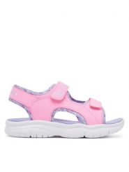 Skechers Sandały Flex Splash-Heart Galore 303049L/HPLV Różowy. Czerwone sandały dziewczęce Skechers, ze skóry, bez zapięcia. Za 139.99 zł.
