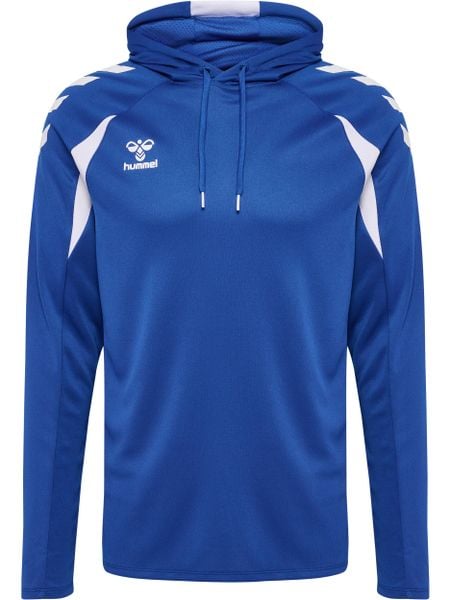 Bluza z kapturem Hummel Core 2.0. Białe bluzy damskie Hummel, s, bez wzorów, z materiału, z kapturem. Za 269.50 zł.