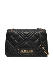LOVE MOSCHINO Torebka JC4153PP1MLA0000 Czarny. Czarne torebki do ręki damskie Love Moschino, bez wzorów, ze skóry, bez dodatków. Za 569.99 zł.