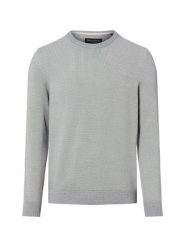 Marc O'Polo sweter z dzianiny Mężczyźni Bawełna srebrny, XXL. Szare swetry przez głowę męskie Marc O'Polo, m, bez wzorów, z bawełny, bez kołnierzyka. Za 429.95 zł.
