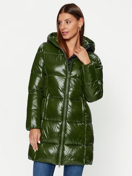 Save The Duck Kurtka zimowa Ines D45650W LUCK17 Zielony Regular Fit. Zielone kurtki damskie SAVE THE DUCK, na zimę, bez wzorów, z syntetyku, bez kaptura. Za 1,049.00 zł.