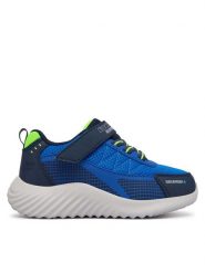 Skechers Sneakersy Bounder - Venture Squad 406338N/NVBL Granatowy. Niebieskie buty sportowe chłopięce Skechers, bez wzorów, z materiału, bez zapięcia. Za 229.99 zł.