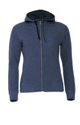 Clique Classic Hoody Full Zip Women — damska bluza z kapturem na suwak,. Niebieskie bluzy damskie CLIQUE, l, bez wzorów, z materiału, z kapturem. Za 322.45 zł.