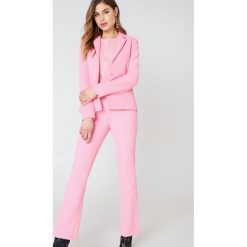 2NDDAY Spodnie Create - Pink. Różowe spodnie materiałowe damskie 2NDDAY, z haftami. W wyprzedaży za 194.39 zł.