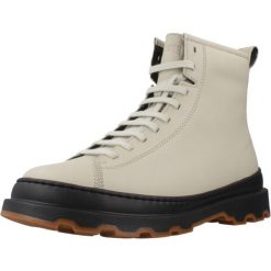 CAMPER BRUTUS Beżowy. Brązowe obuwie sportowe damskie Camper, bez wzorów, ze skóry, trekkingowe. Za 824.65 zł.