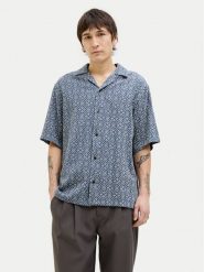 Jack & Jones Koszula Bluvincent 12273289 Niebieski Relaxed Fit. Niebieskie koszule męskie Jack & Jones, m, bez wzorów, z bawełny, bez kołnierzyka, bez ramiączek. Za 99.99 zł.