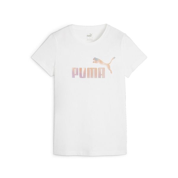 Koszulka damska Puma Essential Logo. Białe koszulki sportowe damskie Puma, xl, bez wzorów, z bawełny, bez kołnierzyka, bez ramiączek, na fitness i siłownię. Za 93.99 zł.