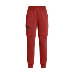 Damskie spodnie dresowe Under Armour Unstoppable Fleece. Brązowe spodnie dresowe damskie Under Armour, xs, bez wzorów, z dresówki. Za 430.40 zł.
