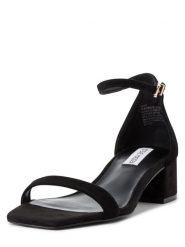 Steve Madden Sandały - Gena Kobiety Tekstylia czarny, 38. Czarne sandały damskie Steve Madden, bez wzorów, bez obcasa, bez zapięcia. Za 599.95 zł.
