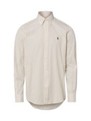 Polo Ralph Lauren Koszula męska Mężczyźni Regular Fit Bawełna brązowy, M. Brązowe koszule męskie Polo Ralph Lauren, m, bez wzorów, z bawełny, klasyczne, bez kołnierzyka, bez ramiączek. Za 689.95 zł.