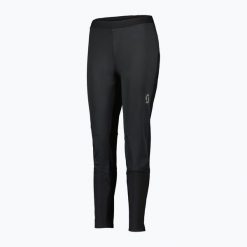 Spodnie do biegania damskie SCOTT Endurance Gore-Tex Windstopper. Czarne spodnie dresowe damskie Scott, bez wzorów, z dresówki, do biegania, gore-tex. Za 479.99 zł.
