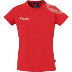 Koszulka damska Kempa Core 26. Czerwone koszulki sportowe damskie Kempa, xl, bez wzorów, z materiału, bez kołnierzyka, bez ramiączek. Za 127.50 zł.