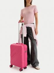 Reebok Walizka kabinowa CEO-RBK-029-S Różowy. Czerwone walizki damskie Reebok, bez wzorów. Za 279.99 zł.