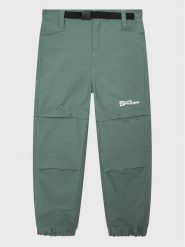 Jack Wolfskin Spodnie outdoor Active 1609761 M Zielony Regular Fit. Zielone spodnie materiałowe dla chłopców Jack Wolfskin, bez wzorów, z syntetyku. Za 269.99 zł.