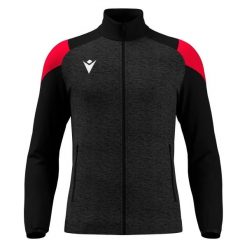 Bluza dresowa z pełnym zamkiem błyskawicznym Macron Vanir. Czarne bluzy męskie Macron, m, bez wzorów, z dresówki, bez kaptura. Za 242.00 zł.
