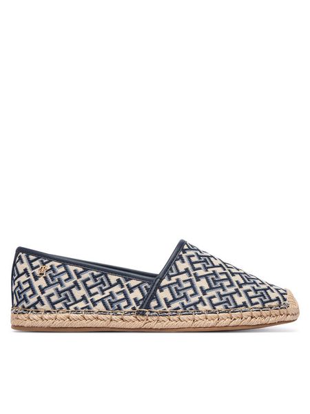 Tommy Hilfiger Espadryle Th Monogram Jacquard FW0FW09501 Brązowy. Brązowe espadryle damskie Tommy Hilfiger, bez wzorów, z materiału, bez obcasa, bez zapięcia. Za 289.99 zł.