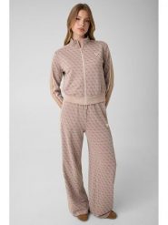 Guess Spodnie materiałowe 183095 Beżowy Slim Fit. Brązowe spodnie materiałowe damskie Guess, s, z aplikacjami, z materiału. Za 474.99 zł.