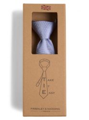 Finshley & Harding London krawat na zamek błyskawiczny wykonany z jedwabiu Mężczyźni Jedwab niebieski, ONE SIZE. Niebieskie krawaty i muchy Finshley & Harding London, do pracy, bez wzorów, z jedwabiu, biznesowe. Za 149.95 zł.