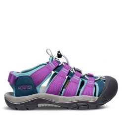 Sandały Keen. Fioletowe sandały dziewczęce Keen, bez zapięcia. Za 319.99 zł.
