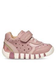 Geox Sneakersy B Iupidoo Girl B5658B 0DHBC C8A2U Różowy. Czerwone buty sportowe dziewczęce Geox, bez wzorów, ze skóry, bez zapięcia. Za 249.99 zł.