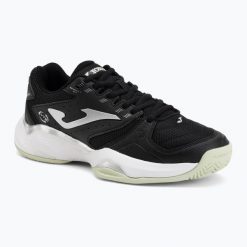 Buty do tenisa damskie Joma Master 1000 Lady C. Czarne obuwie sportowe damskie Joma, bez wzorów, z materiału, na fitness i siłownię. Za 209.99 zł.