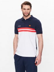 Ellesse Polo Muccio SHR16895 Granatowy Regular Fit. Niebieskie koszulki polo męskie Ellesse, m, bez wzorów, z bawełny, bez ramiączek. Za 169.99 zł.