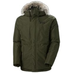 Parka Helly Hansen Coastal 3.0. Zielone kurtki męskie Helly Hansen, na zimę, m, bez wzorów, bez kaptura. W wyprzedaży za 1,021.50 zł.