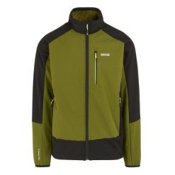 Męska Kurtka Soft Shell Moutdale. Czarne kurtki sportowe męskie Regatta, m, bez wzorów, trekkingowe. Za 116.99 zł.