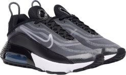 BUTY DAMSKIE NIKE AIR MAX 2090 CK2612 CZARNE LATO. Czarne obuwie sportowe damskie Nike, bez wzorów, nike air max. Za 349.00 zł.