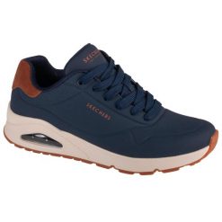 Buty sportowe Sneakersy męskie, Uno - Suited On Air. Niebieskie buty sportowe męskie Skechers, z syntetyku, bez zapięcia. Za 359.99 zł.