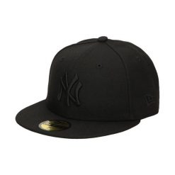 Czapka z daszkiem New Era 59FIFTY MLB NY New York Yankees Fullcap - 10000103. Czarne czapki i kapelusze męskie New Era, bez wzorów, sportowe. Za 193.20 zł.