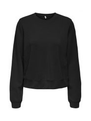 ONLY Bluza Maya 15361163 Czarny Regular Fit. Czarne bluzy damskie Only, xl, bez wzorów, z syntetyku, bez kaptura. Za 129.99 zł.