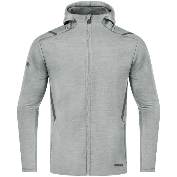 Kurtka damska Jako de loisir à capuche Challenge. Szare bluzy męskie Jako, s, bez wzorów, z poliesteru, bez kaptura. Za 230.90 zł.