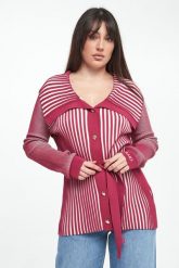 Kardigan damski z paskiem LIU JO. Kardigany damskie Liu Jo, s, bez wzorów, bez kołnierzyka, bez ramiączek, bez kaptura. Za 689.00 zł.