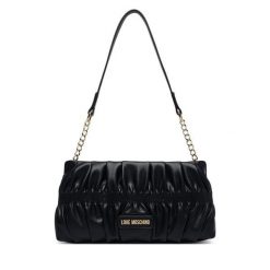 Torebka LOVE MOSCHINO. Czarne torebki do ręki damskie Love Moschino, bez wzorów, klasyczne, bez dodatków. Za 659.99 zł.