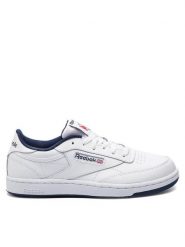 Reebok Sneakersy Club C DV4539 Biały. Białe buty sportowe dziewczęce Reebok, bez wzorów, ze skóry, bez zapięcia. Za 209.99 zł.