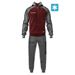 Givova Dres Italia 103 męski z kapturem, bluza, rozmiar M. Czarne bluzy męskie Givova, na zimę, m, bez wzorów, z dresówki, z kapturem. Za 269.99 zł.