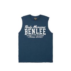 Tank top Benlee Lastarza. Białe t-shirty męskie BENLEE, bez wzorów, sportowe, bez kołnierzyka. Za 190.00 zł.