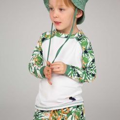 Koszulka UV chłopięca 11-12 lat, 146-152, Ducksday, Toucan. T-shirty dla chłopców DucKsday, bez wzorów, bez ramiączek. Za 204.24 zł.