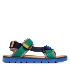 Sandały Froddo. Niebieskie sandały chłopięce Froddo, bez zapięcia. Za 359.99 zł.