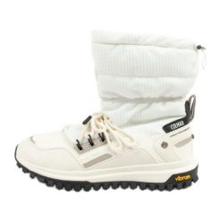 Buty śniegowce Colmar Warmer Polar 163 białe. Białe śniegowce i trapery damskie z gumy, przed kolano. Za 518.78 zł.
