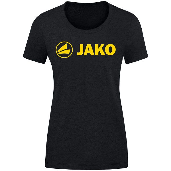 Koszulka damska Jako Promo. Brązowe t-shirty damskie Jako, bez wzorów, z bawełny, bez kołnierzyka. Za 112.00 zł.