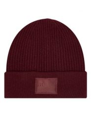 Guess Czapka AW5436 POL03 Bordowy. Czerwone czapki i kapelusze damskie Guess, na zimę, z aplikacjami, z wełny. Za 99.99 zł.