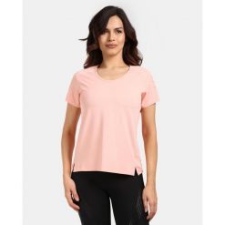 Damska koszulka techniczna Kilpi LIMED-W. Brązowe t-shirty damskie Kilpi, s, bez wzorów, bez kołnierzyka. Za 112.21 zł.