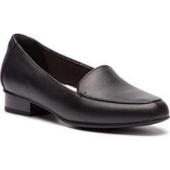 Półbuty CLARKS - Juliet Lora 261365774 Black Leather. Mokasyny damskie marki Clarks. Za 299.00 zł.
